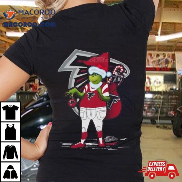 Santa Grinch Atlanta Falcons Christmas 2023 Shirt