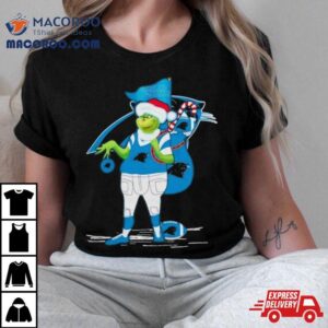 Santa Grinch Carolina Panthers Christmas 2023 Shirt