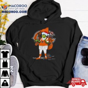 Santa Grinch Chicago Bears Christmas 2023 Shirt