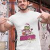Santa Grinch Cleveland Browns Girl Christmas Shirt