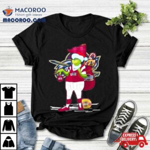 Santa Grinch Cleveland Cavaliers Gift Christmas Shirt
