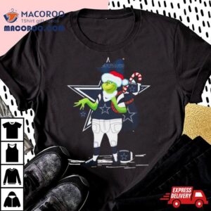 Santa Grinch Dallas Cowboys Gift Christmas Tshirt