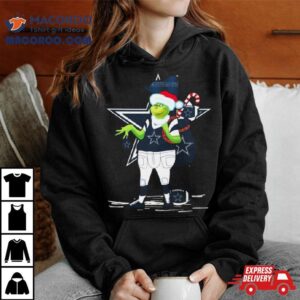 Santa Grinch Dallas Cowboys Gift Christmas Tshirt