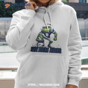 Santa Grinch Dallas Cowboys We Dem Boyz Miami Dolphins Christmas T Shirt 2 Santa Grinch Dallas Cowboys We Dem Boyz Miami Dolphins Christmas Hoodie 2