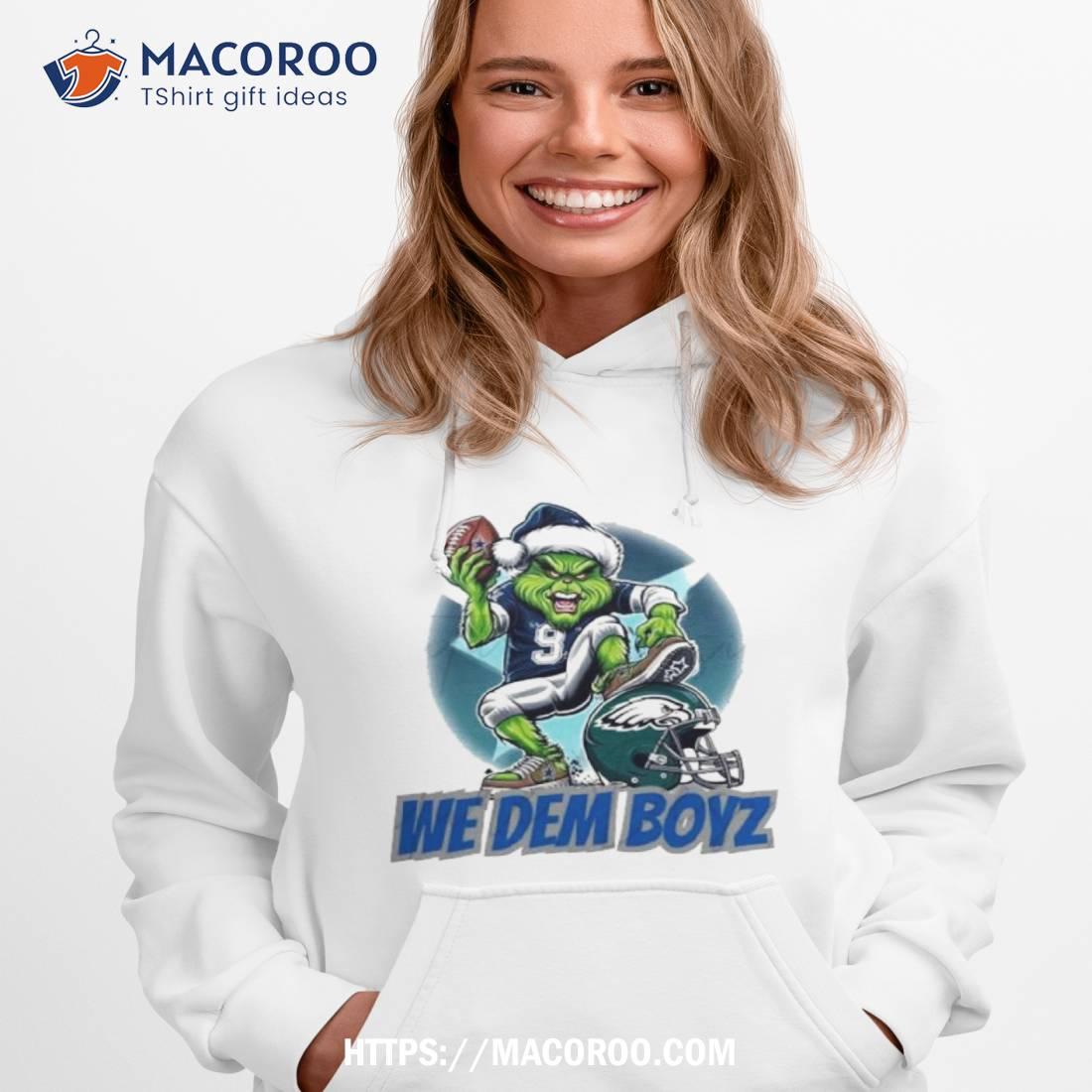 Santa Grinch Dallas Cowboys We Dem Boyz Philadelphia Eagles Shirt Santa Grinch Dallas Cowboys We Dem Boyz Philadelphia Eagles Shirt