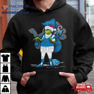 Santa Grinch Detroit Lions Christmas 2023 Shirt