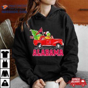 Santa Grinch Driving Car Louisville Cardinals Merry Christmas Shirt