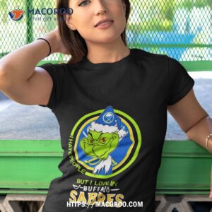 Santa Grinch I Hate People But I Love My Buffalo Sabres Merry Christmas Shirt 3 Santa Grinch I Hate People But I Love My Buffalo Sabres Merry Christmas Tshirt 1