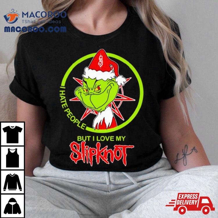 Santa Grinch I Hate People Slipknot Merry Christmas Shirt Santa Grinch I Hate People Slipknot Merry Christmas Shirt