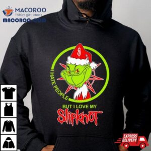 Santa Grinch I Hate People Slipknot Merry Christmas Shirt 2 Santa Grinch I Hate People Slipknot Merry Christmas Tshirt