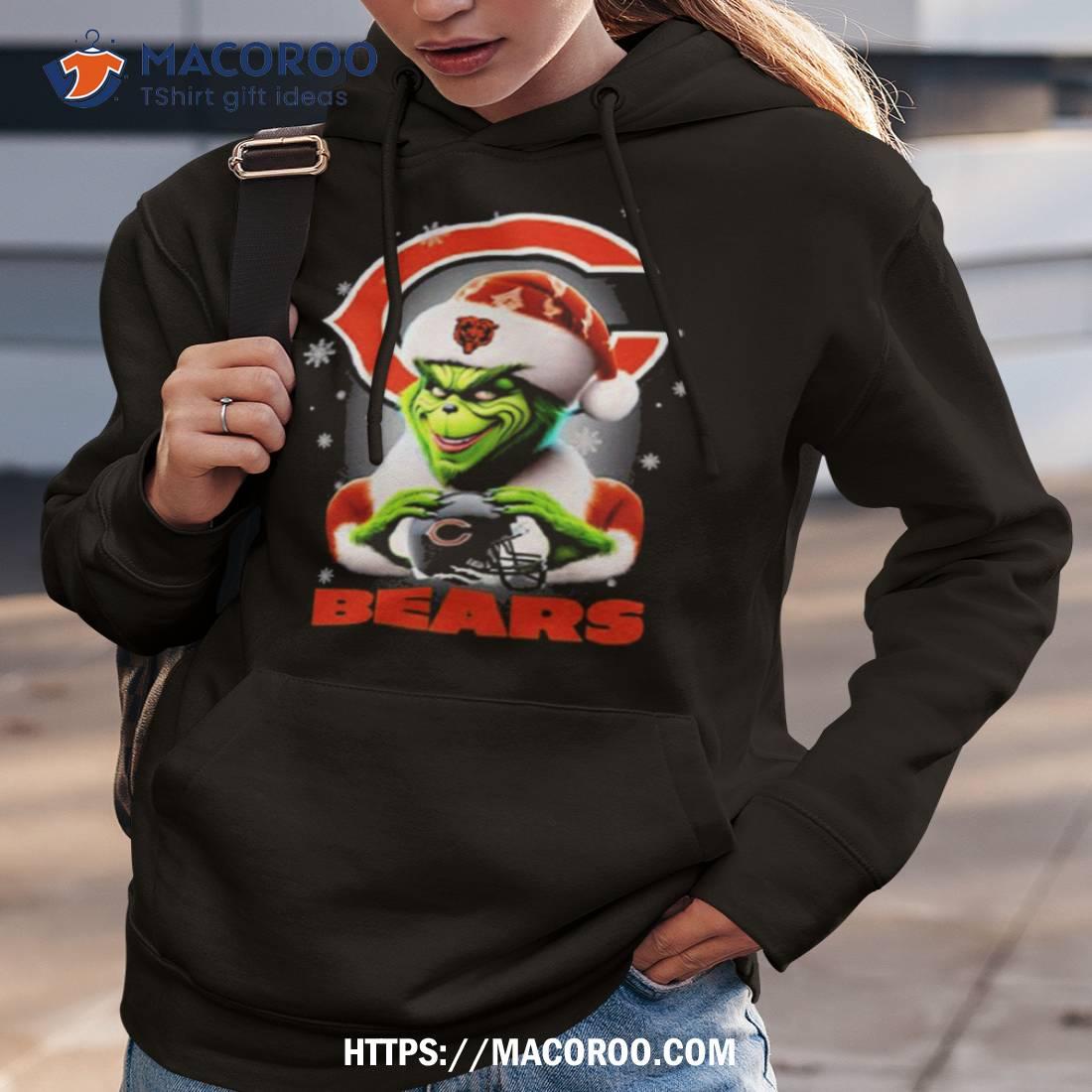 Santa Grinch Love Chicago Bears Merry Christmas Shirt Santa Grinch Love Chicago Bears Merry Christmas Shirt