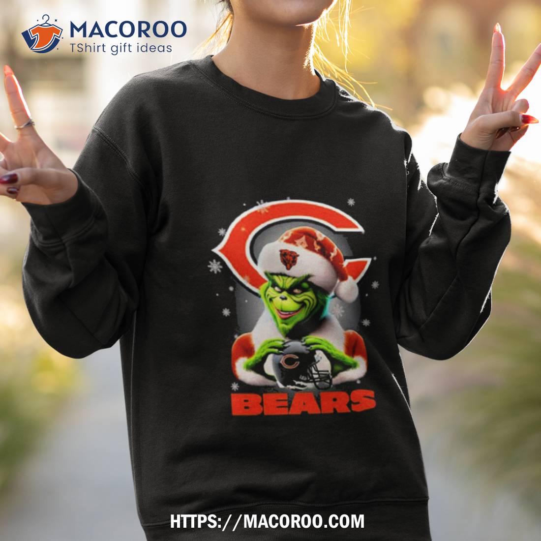Santa Grinch Love Chicago Bears Merry Christmas Shirt Santa Grinch Love Chicago Bears Merry Christmas Shirt
