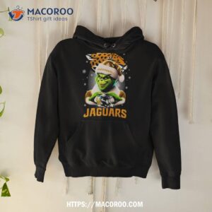 Santa Grinch Love Jacksonville Jaguars Merry Christmas Hoodie