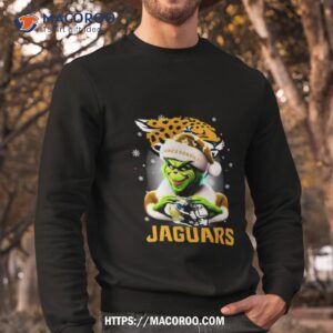 Santa Grinch Love Jacksonville Jaguars Merry Christmas Sweatshirt