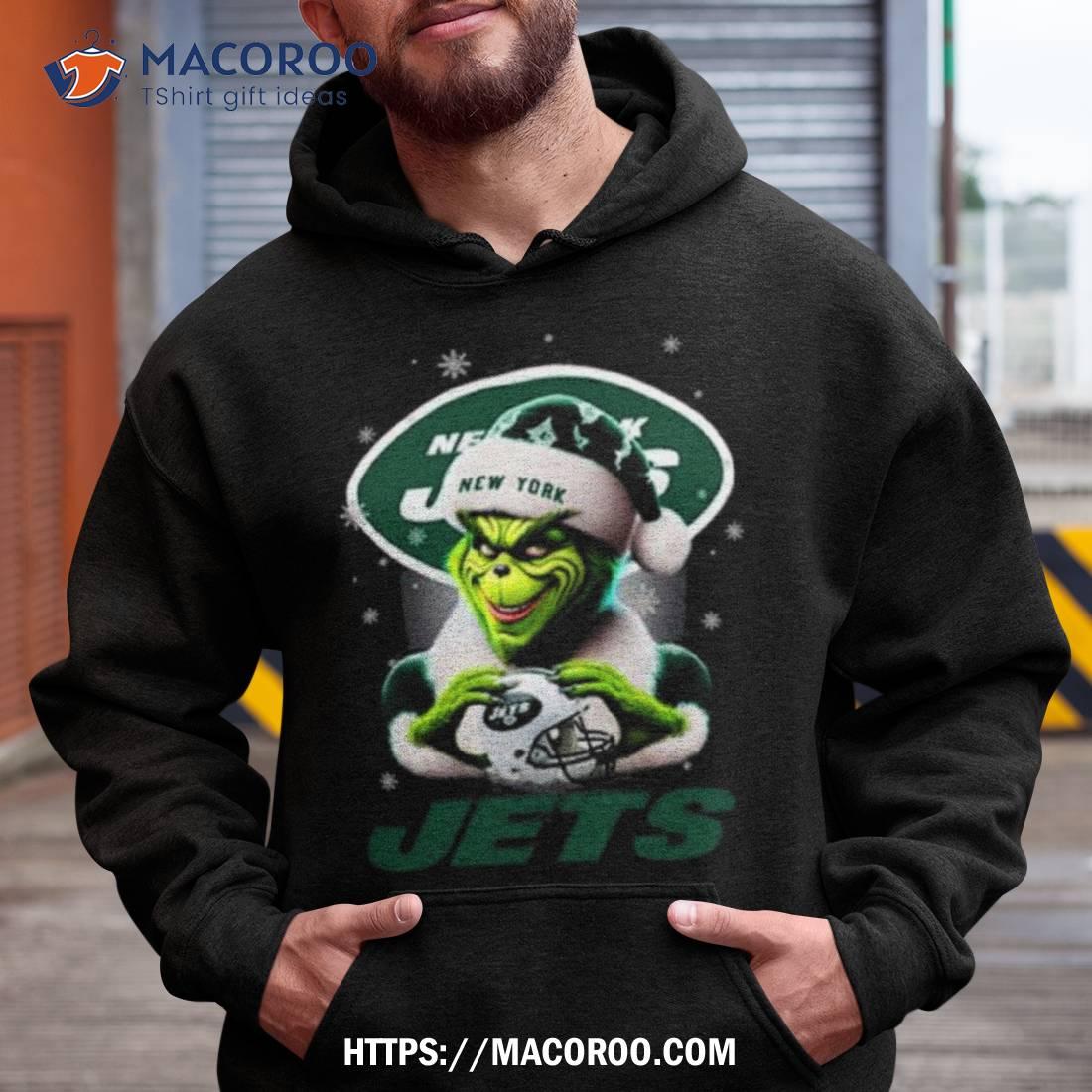 Santa Grinch Love New York Jets Christmas Shirt Santa Grinch Love New York Jets Christmas Shirt