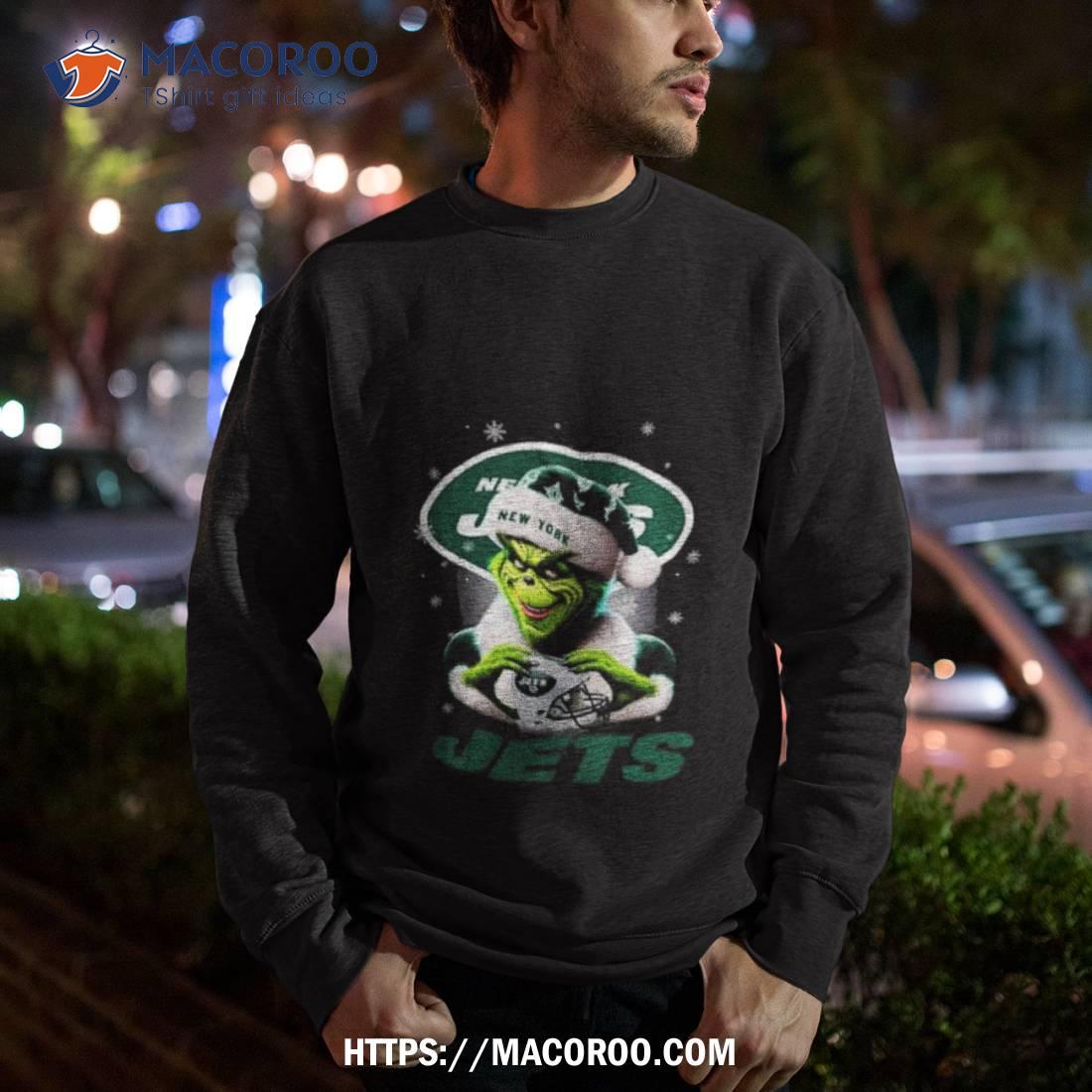 Santa Grinch Love New York Jets Christmas Shirt Santa Grinch Love New York Jets Christmas Shirt