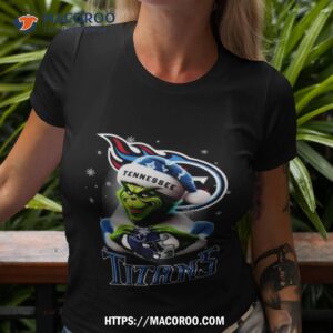Santa Grinch Love Tennessee Titans Christmas Shirt