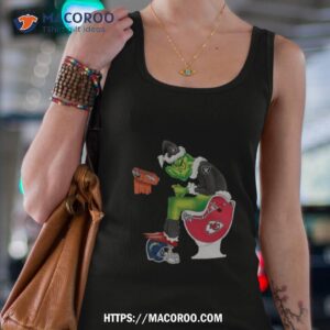 Santa Grinch Oakland Raiders Toilet Christmas 2023 Tank Top 4