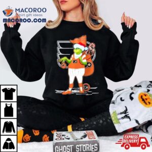 Santa Grinch Philadelphia Flyers Gift Christmas Shirt