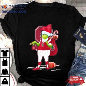 Santa Grinch Stanford Cardinal Gift Christmas Shirt