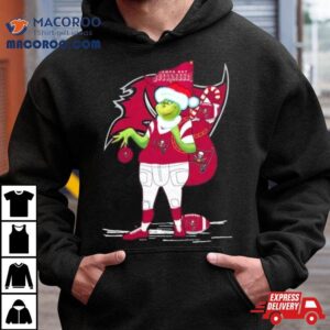 Santa Grinch Tampa Bay Buccaneers Christmas Tshirt