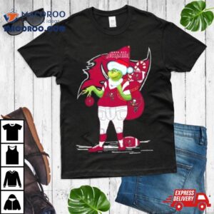 Santa Grinch Tampa Bay Buccaneers Christmas Tshirt