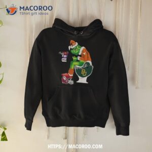 Santa Grinch Texas Longhorns Toilet Christmas 2023 Shirt