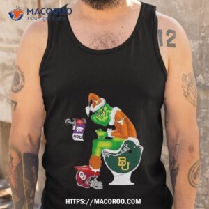 Santa Grinch Texas Longhorns Toilet Christmas 2023 Tank Top