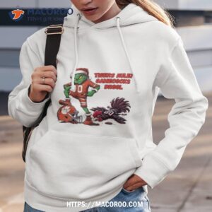 Santa Grinch Tigers Rule Gamecocks Drool Shirt 1 Santa Grinch Tigers Rule Gamecocks Drool Hoodie 3