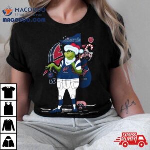 Santa Grinch Washington Wizards Christmas Tshirt