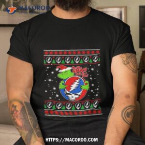 Santa Hat Grinch How The Grinch Stole Your Face Christmas 2023 Tshirt