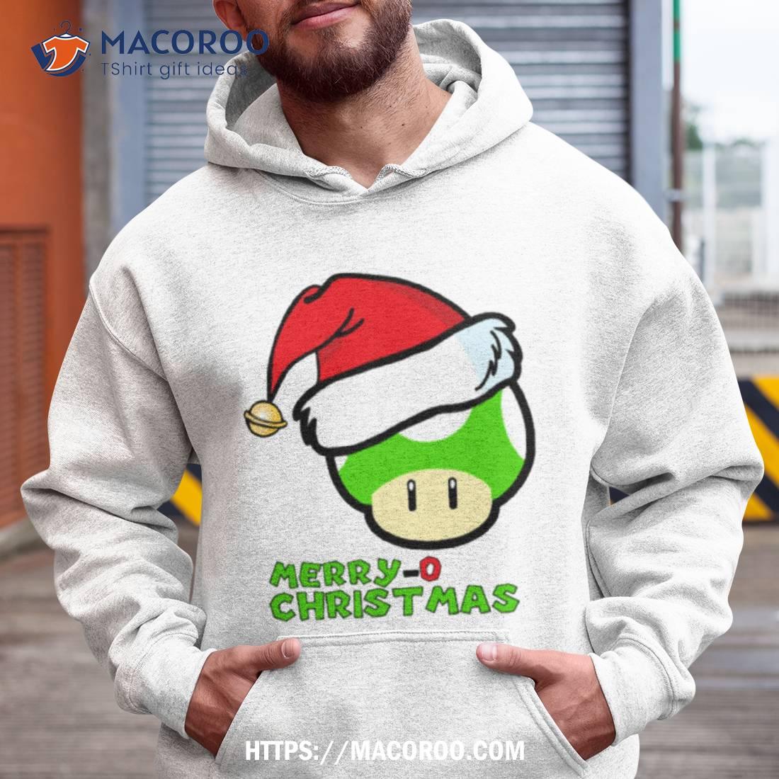 Santa Mushroom Merry O Christmas Shirt Santa Mushroom Merry O Christmas Shirt