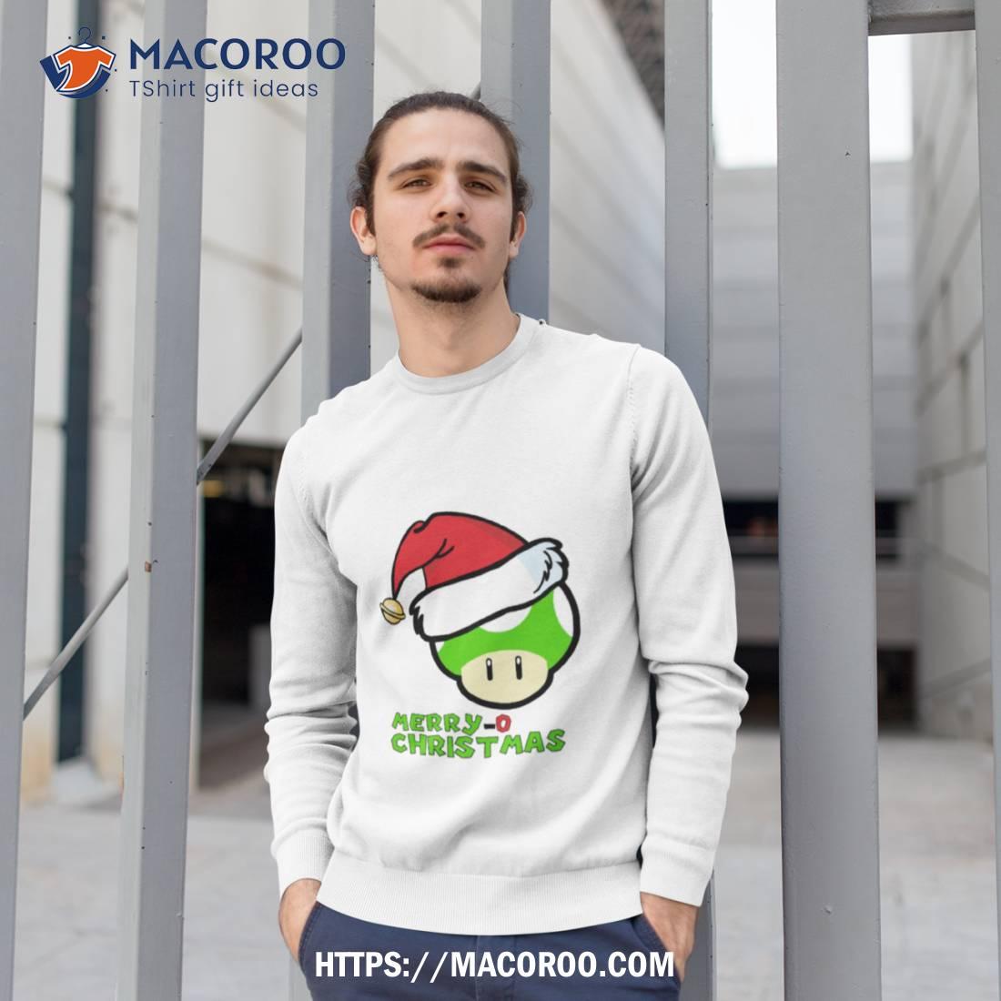 Santa Mushroom Merry O Christmas Shirt Santa Mushroom Merry O Christmas Shirt