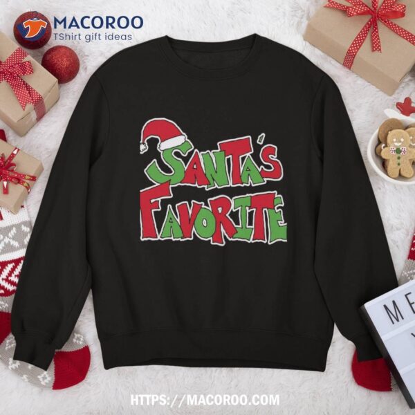 Santa’s Favorite Christmas Sweatshirt