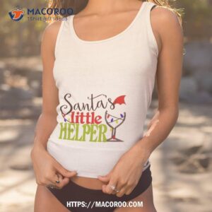 Santa S Little Helper Christmas 2023 Tank Top 1