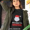 Santa’s Naughty List Groomers Christmas Shirt