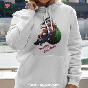 Santa Skater Christmas Shirt