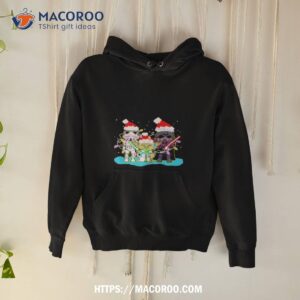 Santa Star Wars Characters Christmas Lights Shirt