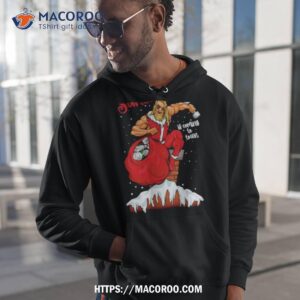 Santa Swolio Is Coming To Town Shirt