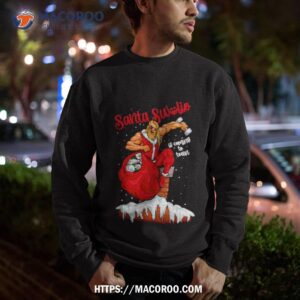 Santa Swolio Is Coming To Town Sweatshirt