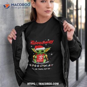 Santa Yoda Speedway I’ll Be There For You Merry Christmas Shirt