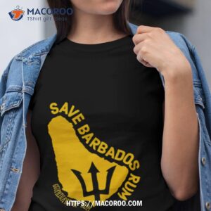 save barbados rum tshirt