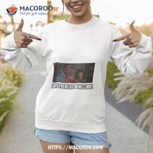 Save The Neck For Me Clark Christmas Vacation Movie Screen Sweatshirt 1