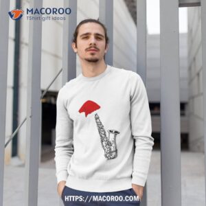 Sax Christmas Jazz Sweatshirt 1