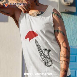 Sax Christmas Jazz Tank Top 1