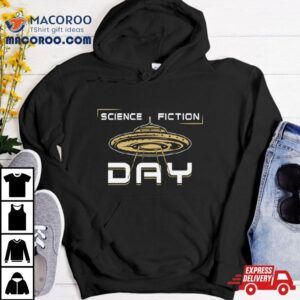 Science Fiction Day Stars Space Science Alien Tshirt
