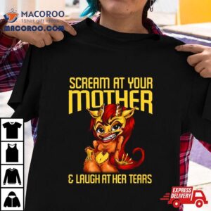 Scream At Your Mother Big Mouth Tshirt