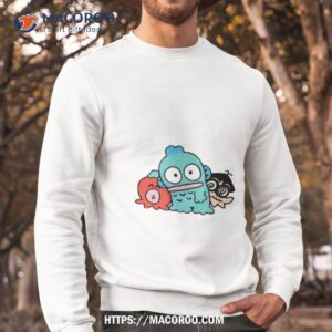 sea friend hangyodon blue shirt sweatshirt
