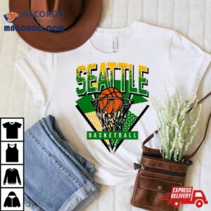 Seattle Basketball S Throwback Supersonics Tshirt