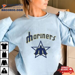 Seattle Mariners Logo Cooperstown Collection Wahconah Tshirt